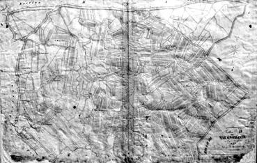 Iconographie - Cadastre de 1836 du quartier des Marais salants