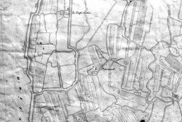 Iconographie - Extrait du cadastre de 1836