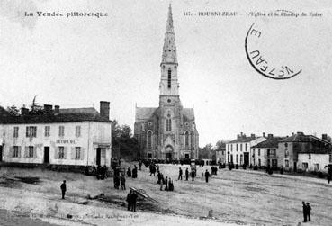 Iconographie - L'église et le champ de foire