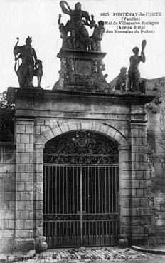 Iconographie - Hôtel de Villeneuve-Esclapon (ancien hôtel des monaies du Poitou)