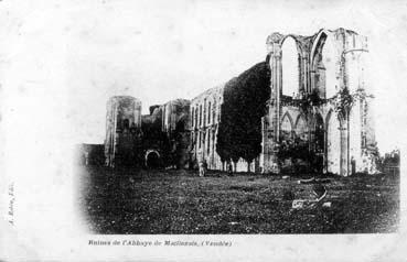 Iconographie - Ruine de l'Abbaye de Maillezais
