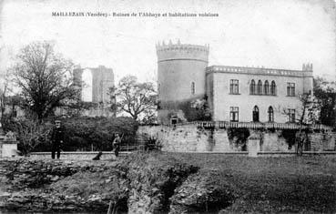 Iconographie - Ruines de l'Abbaye et habitation voisines