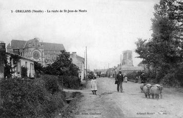 Iconographie - La route de St Jean de Monts