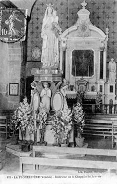 Iconographie - Intérieur de la chapelle de Notre-Dame de Lorette