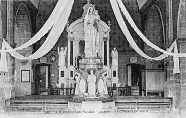 Iconographie - Intérieur de la chapelle de Notre-Dame de Lorette