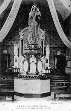 Iconographie - Intérieur de la chapelle de Notre-Dame de Lorette