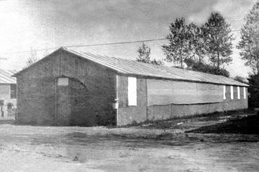 Iconographie - Construction du camp américain au Champ Gaillard