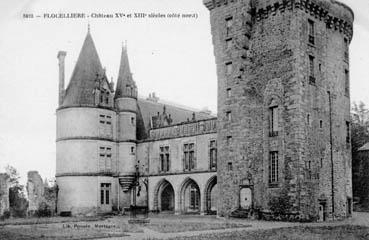 Iconographie - Château du XVe siècle et XIIIe siècle (côté Nord)
