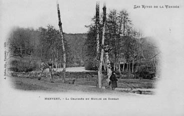 Iconographie - La chaussée du Moulin de Doreau