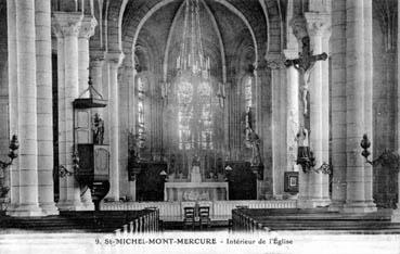 Iconographie - L'intérieur de l'église