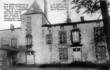 Iconographie - Vieux château de Réaumur