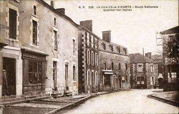 Iconographie - Route Nationale - Quartier des Halles