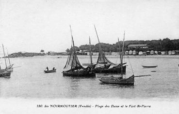 Iconographie - Plage des Dames et le port St-Pierre