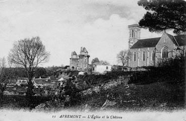 Iconographie - L'église et le château