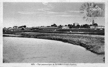 Iconographie - Vue panoramique de Noirmoutier