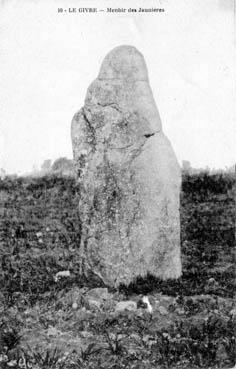 Iconographie - Menhir des Jaunières