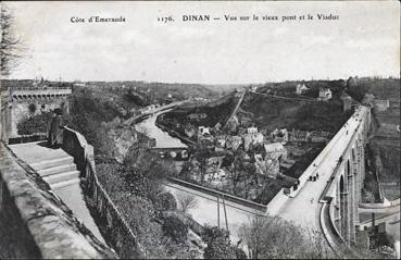 Iconographie - Vue sur le vieux pont et le viaduc