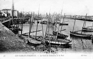 Iconographie - La cale du Commerce et le port