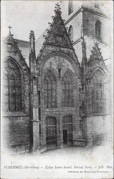 Iconographie - Eglise Saint-Armel, portail Nord