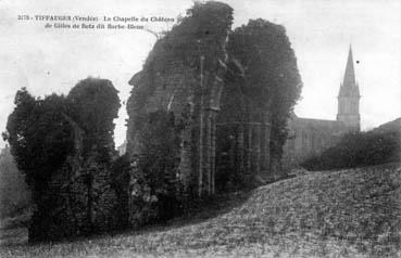 Iconographie - La chapelle du château de Gilles de Retz