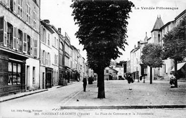 Iconographie - La place du commerce et la poissonnerie