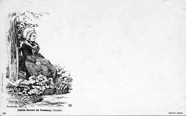 Iconographie - Vieille femme de Fontenay le Comte