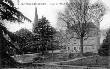Iconographie - Jardin de l'Hôtel de Ville