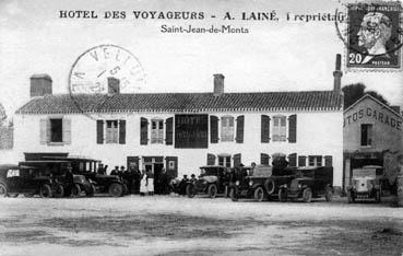 Iconographie - Hôtel des Voyageurs - A.Lainé, propriétaire