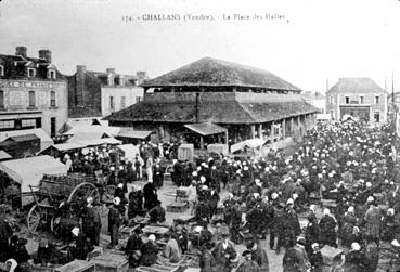 Iconographie - La place des Halles