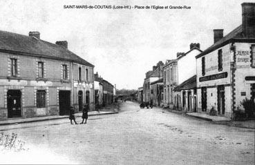 Iconographie - Place de l'Eglise et Grande-Rue