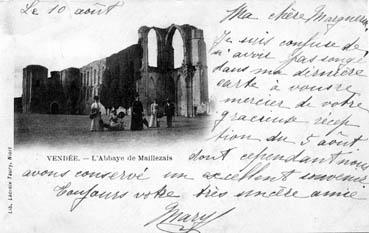 Iconographie - L'abbaye de Maillezais
