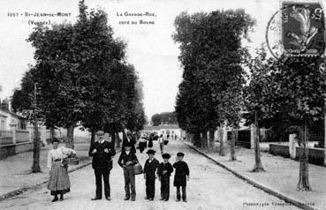 Iconographie - La Grande Rue côté du bourg