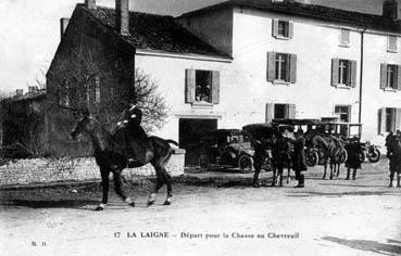 Iconographie - Départ pour la chasse au chevreuil