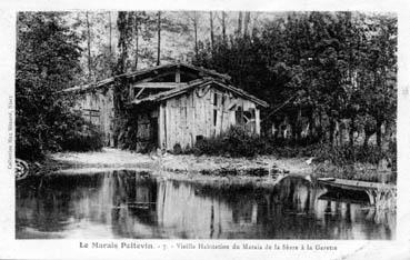 Iconographie - Le Marais Poitevin - Vieille habitation du marais