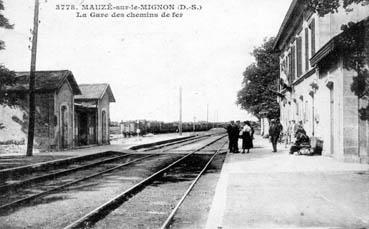 Iconographie - La gare des chemins de fer