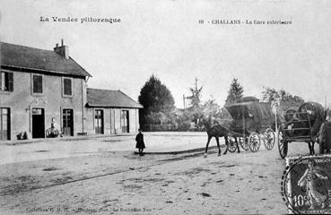 Iconographie - La gare extérieure