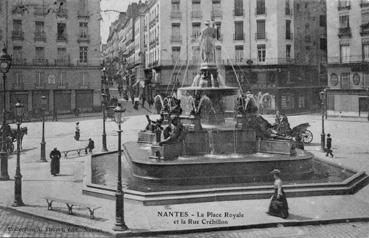 Iconographie - La place Royale et la rue Crébillon