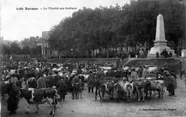 Iconographie - Le marché aux bestiaux