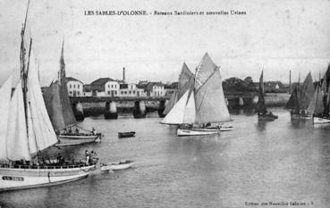 Iconographie - Bateaux sardiniers et nouvelles usines