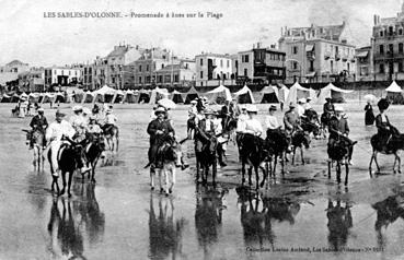 Iconographie - Promenades à ânes sur la plage