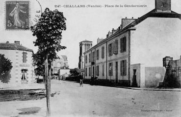 Iconographie - La place de la Gendarmerie