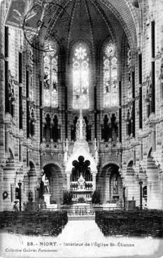 Iconographie - Intérieur de l'église St-Etienne