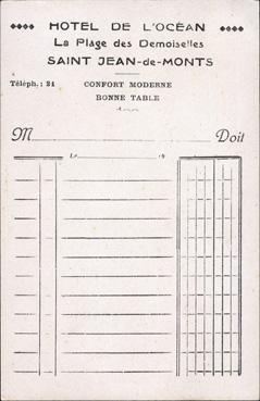 Iconographie - Hôtel de l'Océan