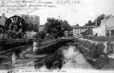 Iconographie - Le Donjon et la Sèvre Niortaise