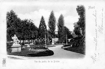 Iconographie - Vue du jardin de la Brèche