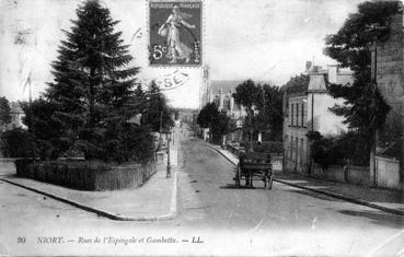 Iconographie - Rue de l'Espingole et Gambetta