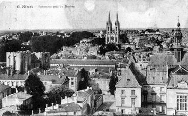 Iconographie - Panorama pris du Donjon