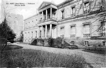 Iconographie - Préfecture - Côté du jardin