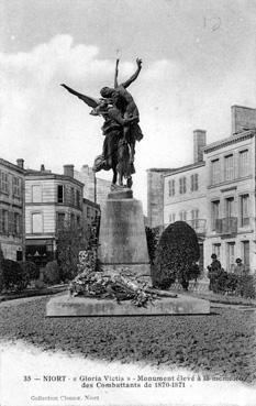 Iconographie - "Gloria Victis" - Monument élevé à la mémoire des Combattants de 1870