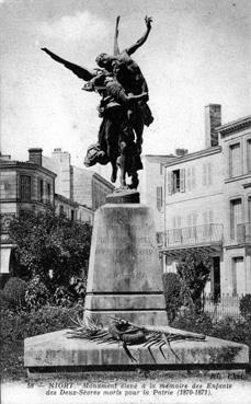 Iconographie - Monument élevé à la mémoire des Enfants des Deux-Sèvres